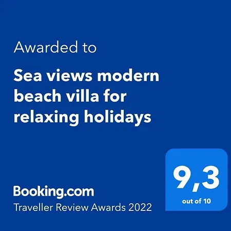 Sea Views Modern For Relaxing Holidays Villa